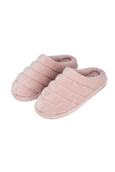 Pantuflas líneas decorativas PALO DE ROSA