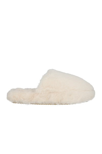 Pantuflas Suaves Peluche BLANCO