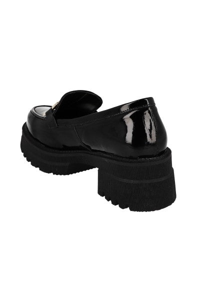 Loafer Plataforma Track Hebilla NEGRO