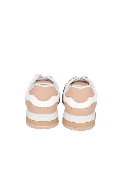 Tenis casual bicolor perforados BLUSH