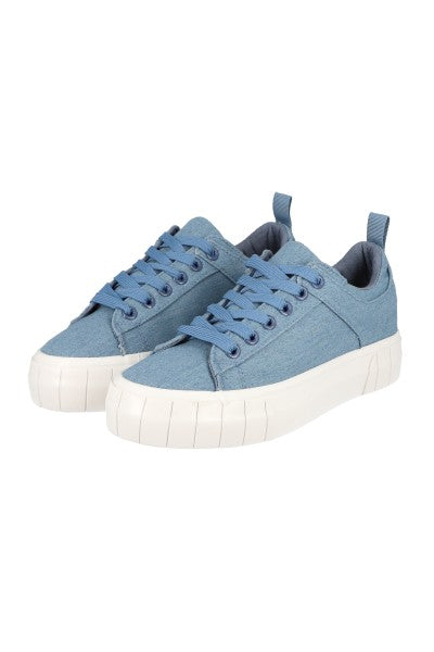 Tenis canvas suela líneas LIGHT WASH