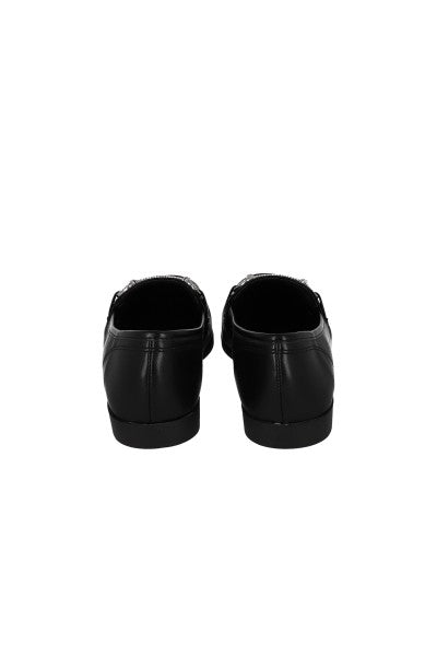 Loafers hebilla brillante NEGRO