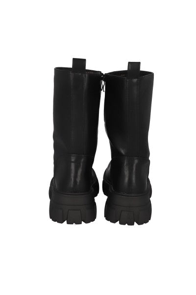 Bota midi bucket suela dentada NEGRO