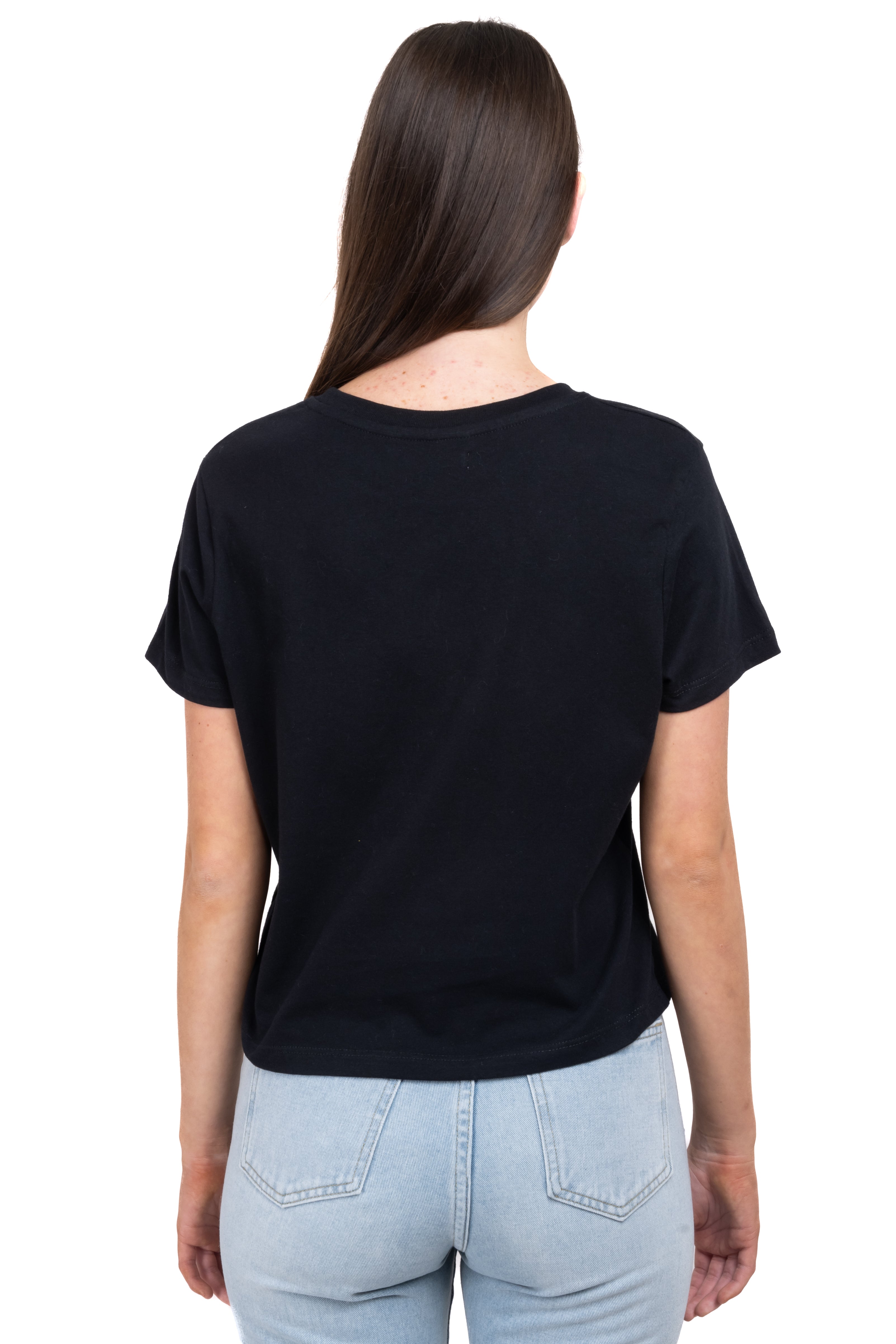 Shiny short sleeve shirt Black Combo