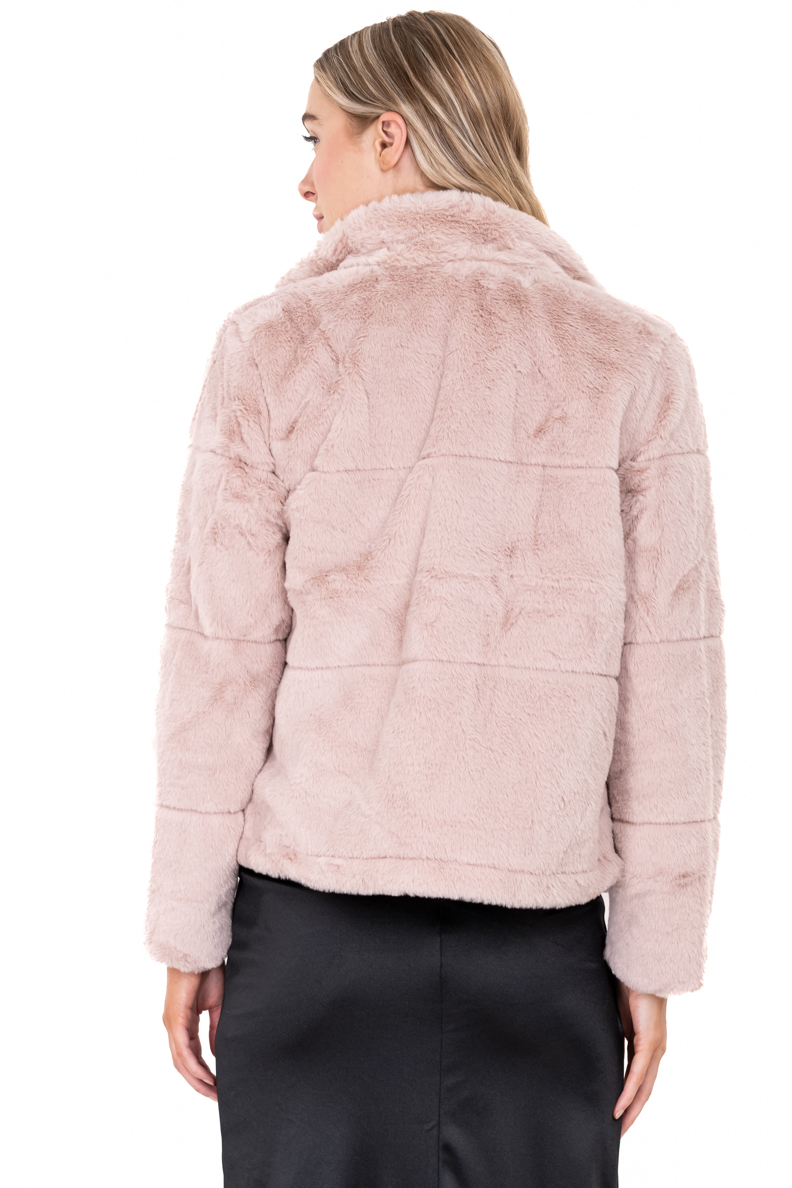 High neck jacket PINK