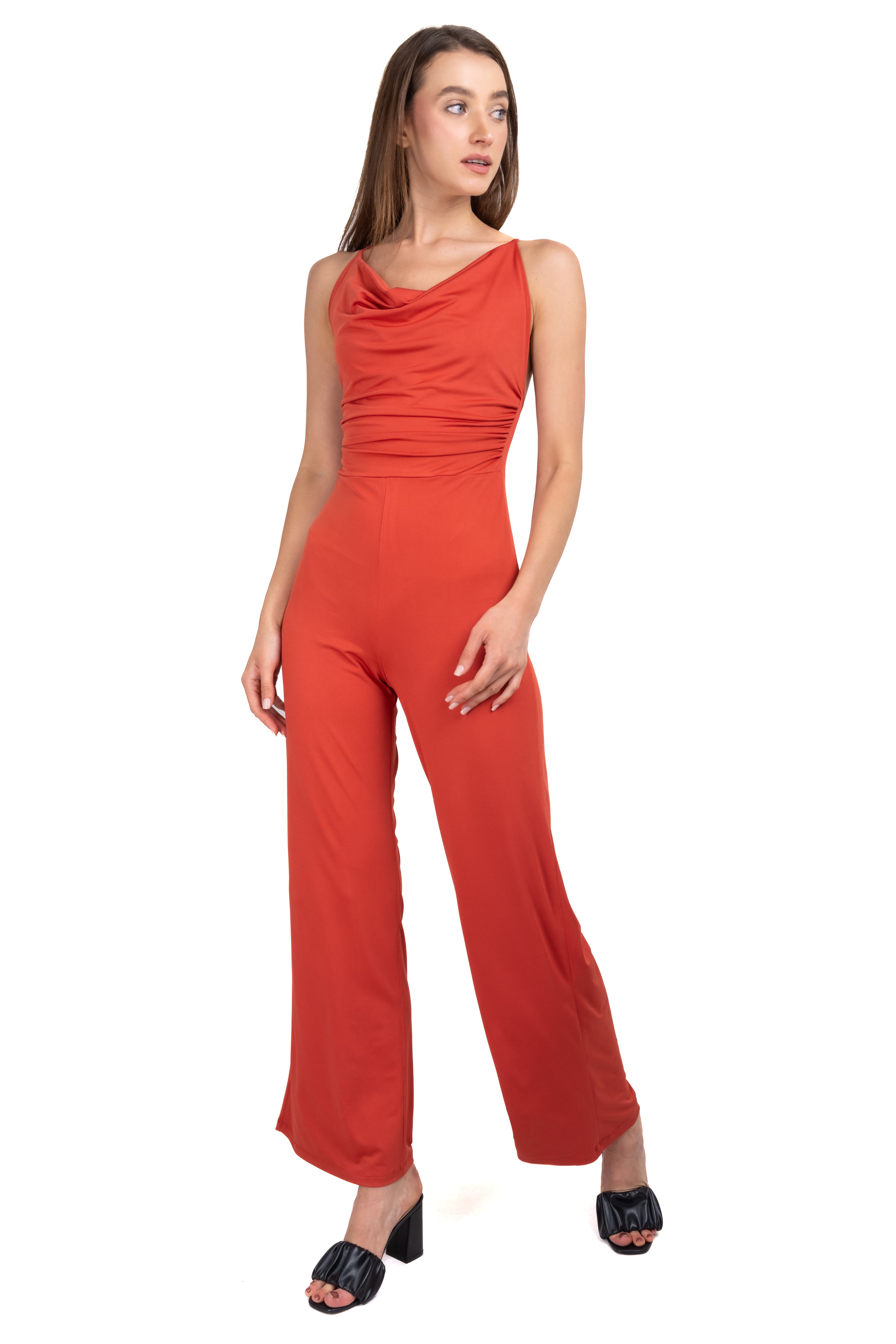 Jumpsuit tirantes LADRILLO