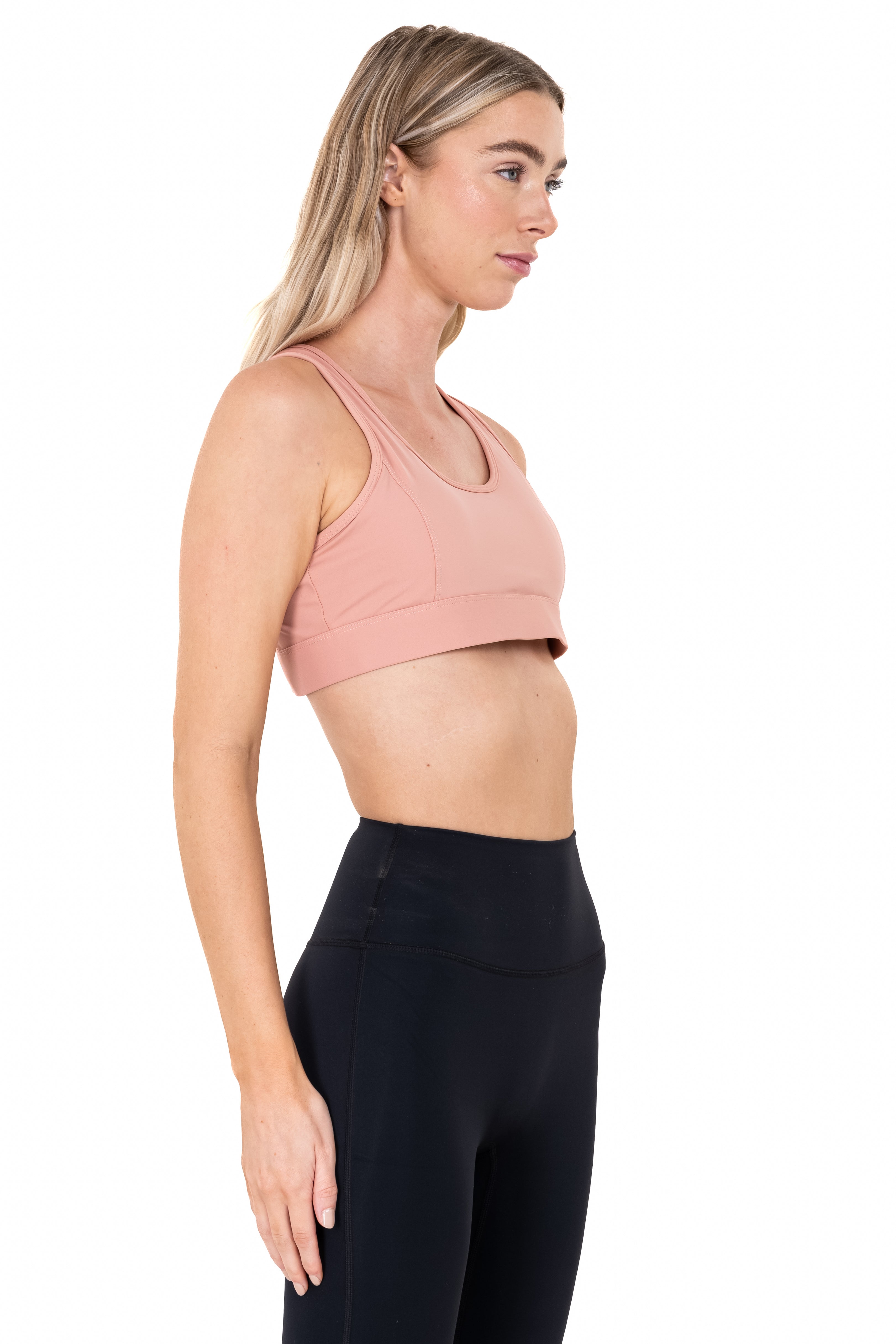 Top deportivo espalda mesh ROSA