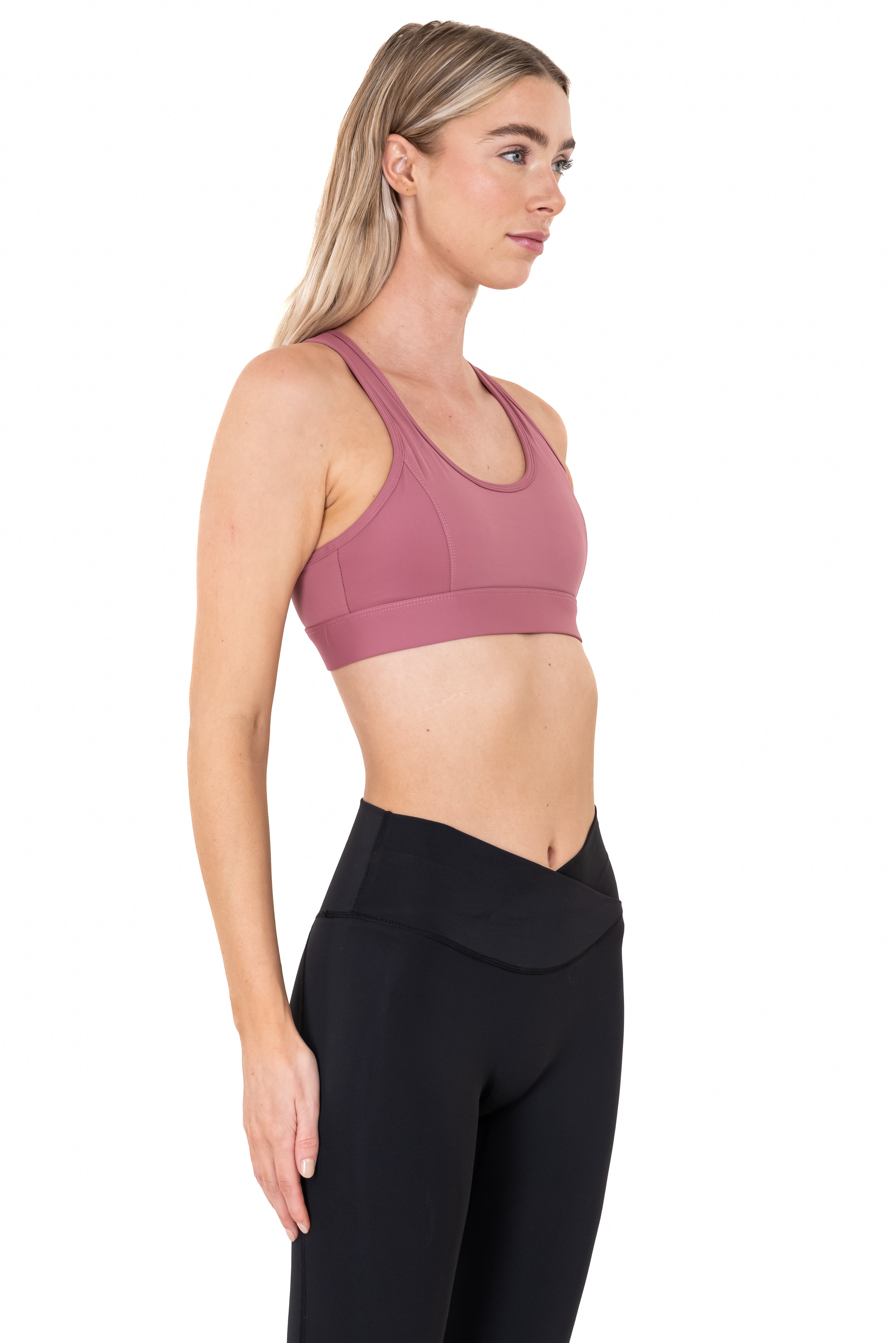 Top deportivo espalda mesh PALO DE ROSA