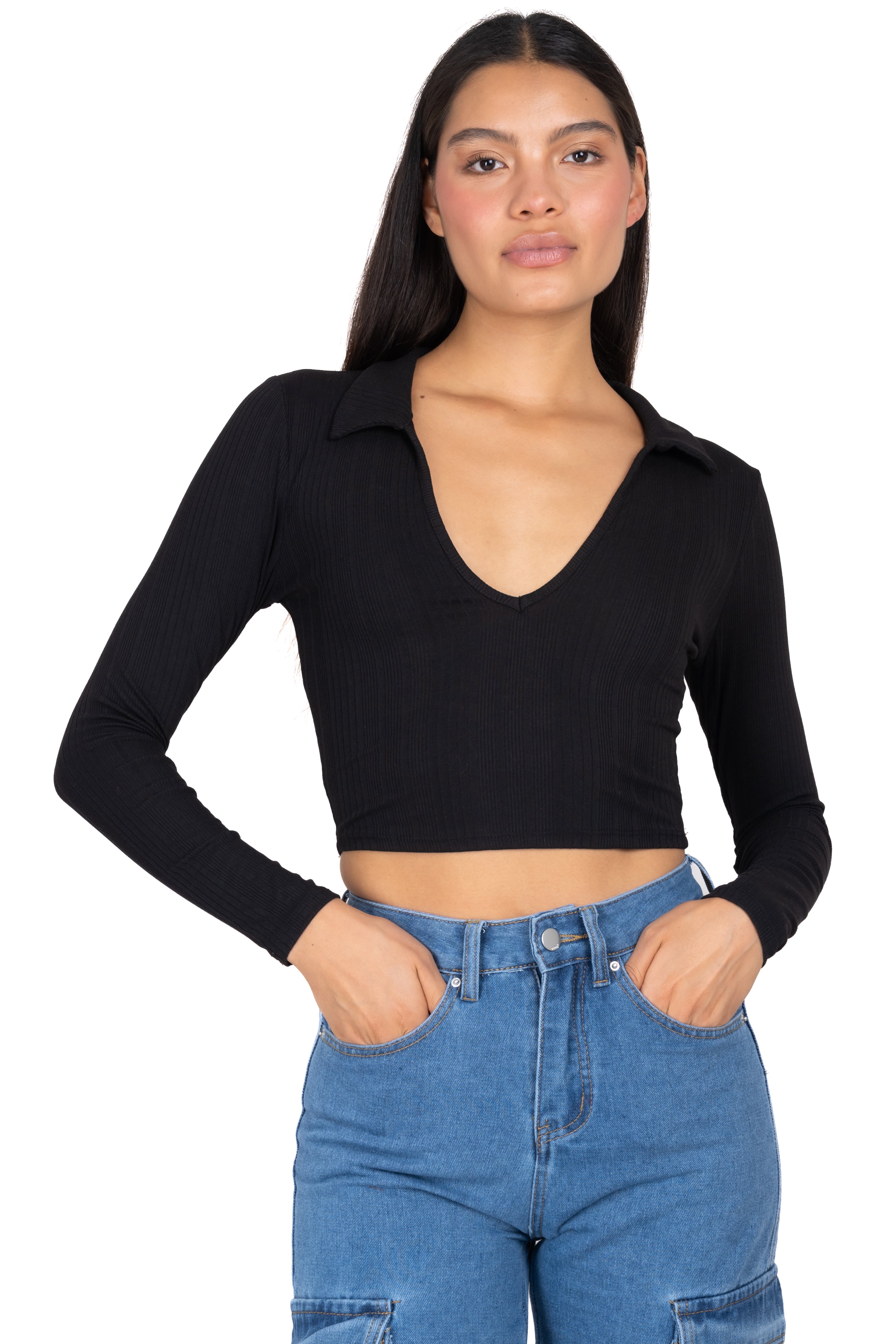 Pole neck locking top BLACK