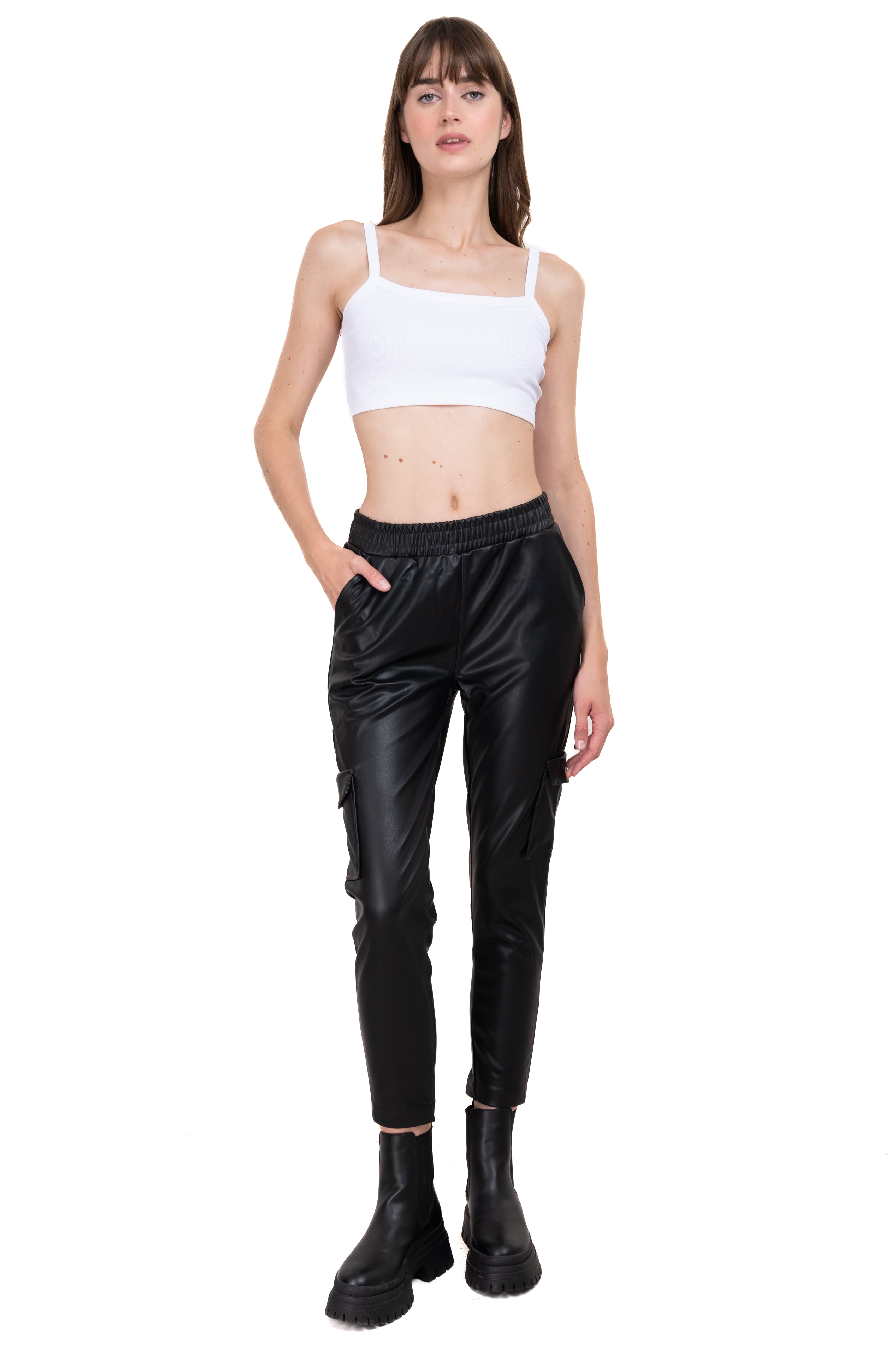 Skin effect pants BLACK