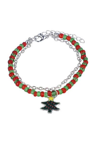 Christmas tree bracelet SILVER