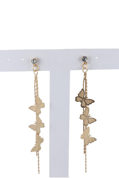 Mariposa hanging earrings GOLD