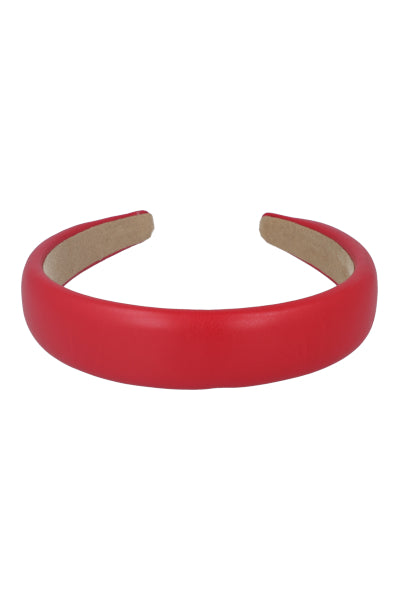 THICK DIADEMA PU RED