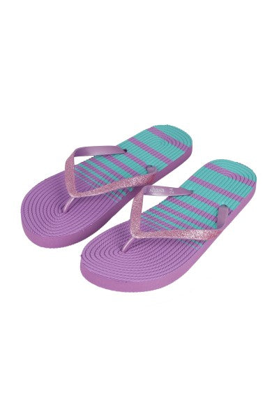 Flip flop textura bicolor LILA