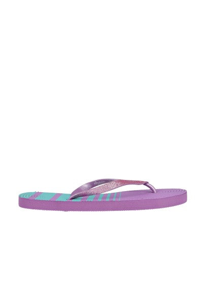 Flip flop textura bicolor LILA