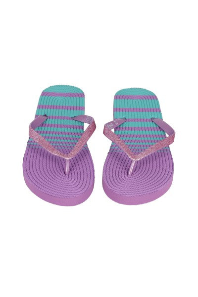 Flip flop textura bicolor LILA