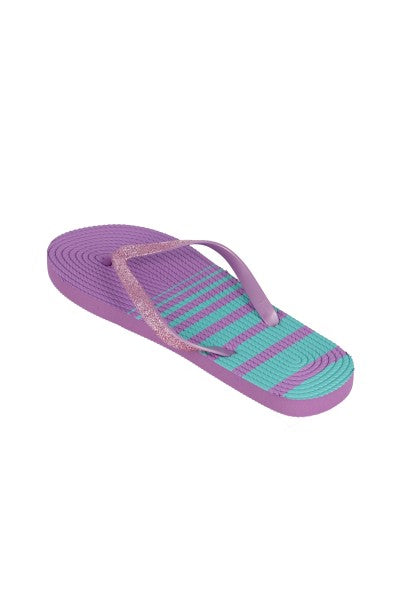 Flip flop textura bicolor LILA