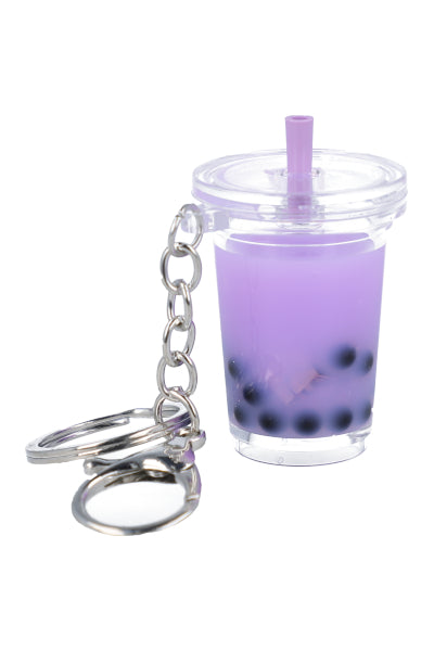 Llavero Vaso Tapioca MORADO