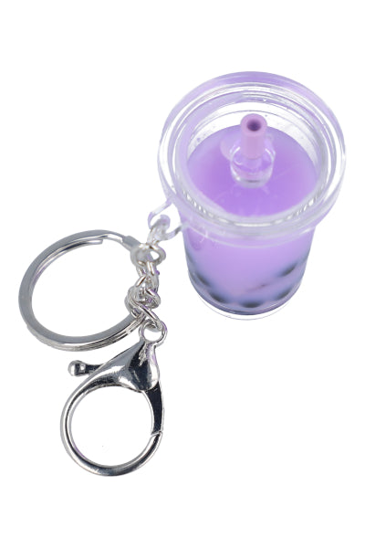 Llavero Vaso Tapioca MORADO