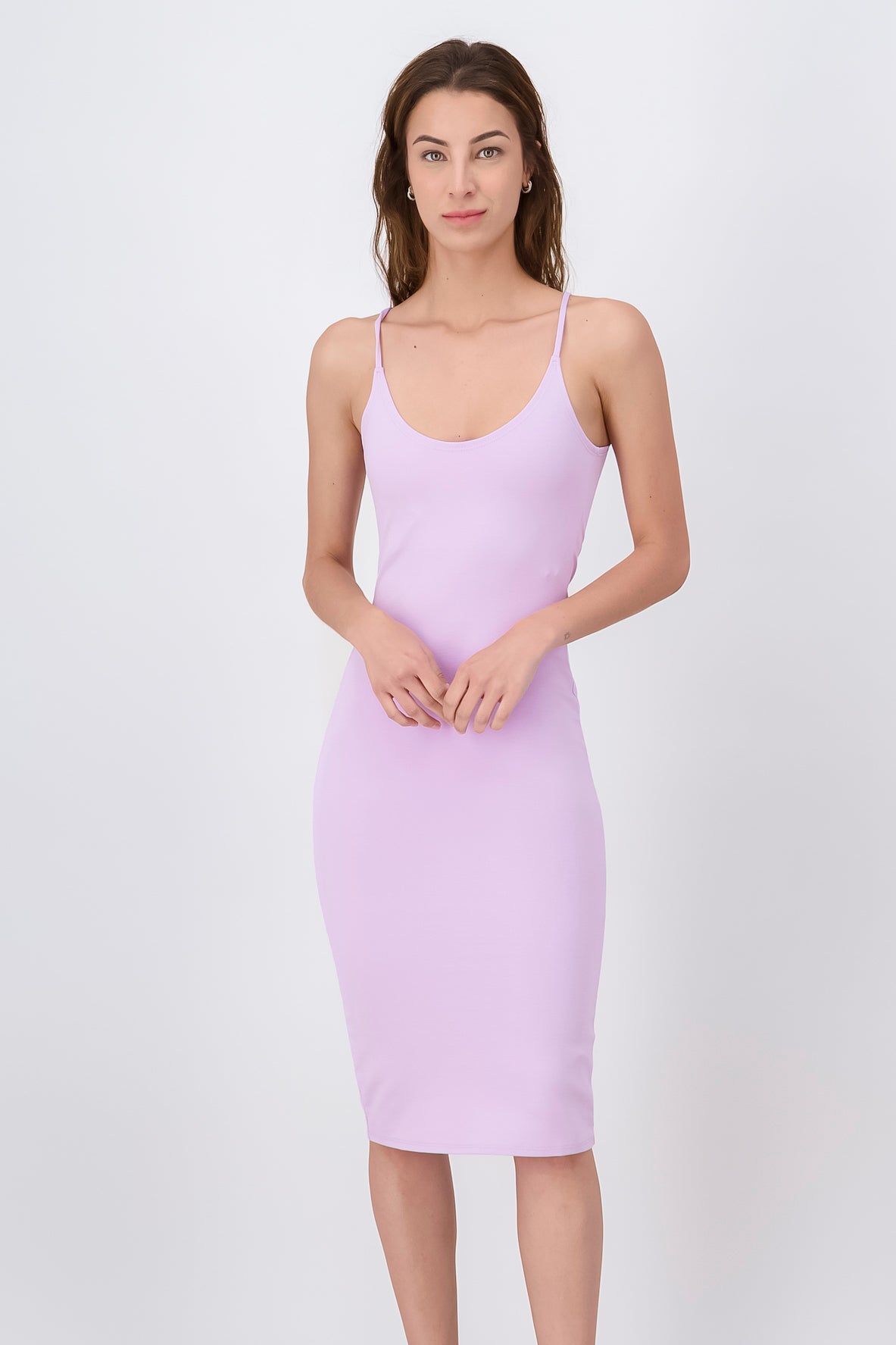 Vestido Midi Bodycon Abertura LILA