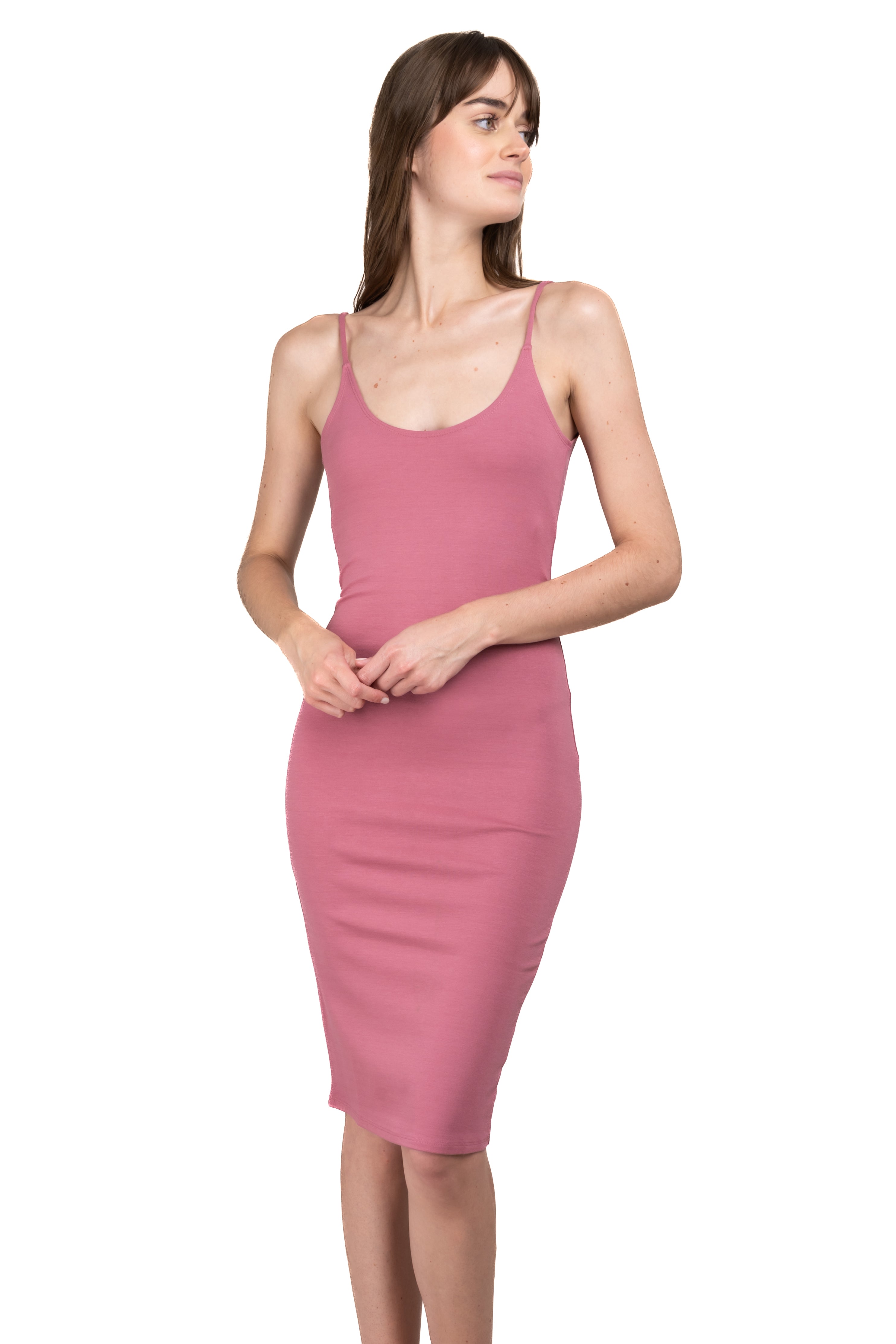 Vestido Midi Bodycon Abertura MALVA