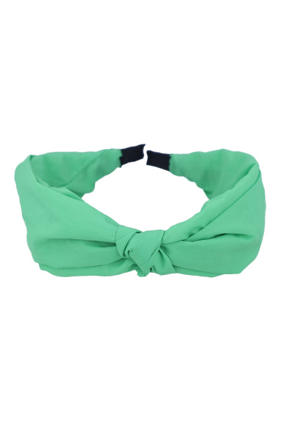 Pearl knot headband GREEN