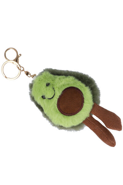 Peluche avocado keychain GREEN