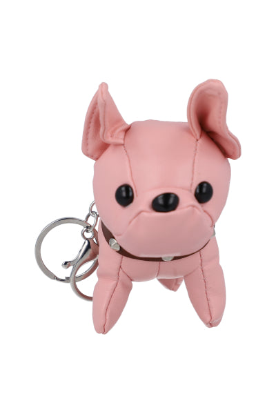 Llavero Perro Peluche ROSA