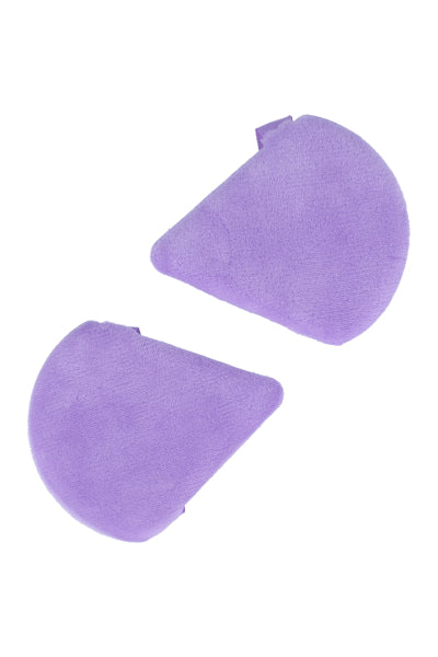 Set 2 triangular sponges LILAC