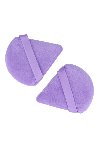 Set 2 triangular sponges LILAC