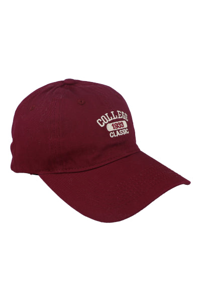 Gorra bordado College VINO