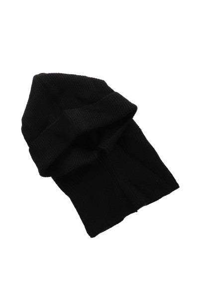 Balaclava tejido acanalado NEGRO