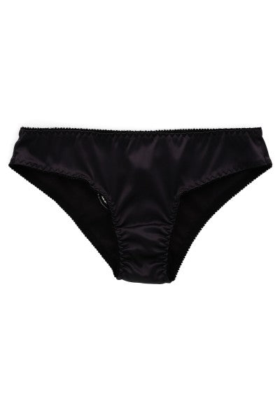 Bikini Satin Corazon BLACK