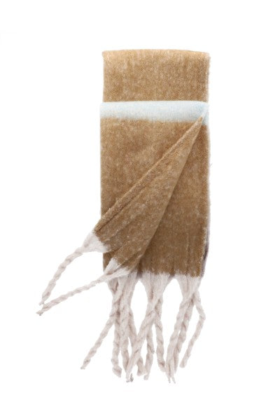 Bufanda tejido multicolor AZUL