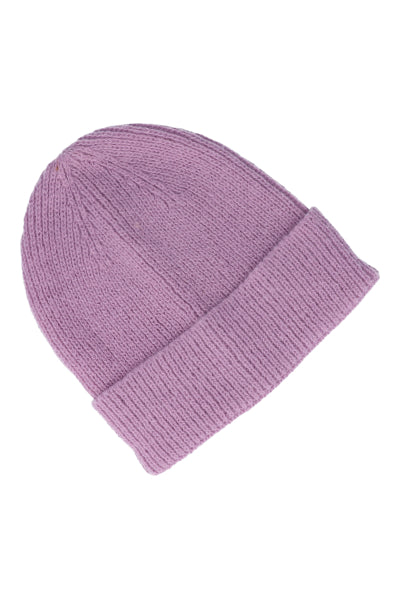 Gorro beanie monocolor MORADO