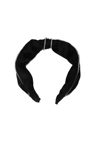 Knot headband BLACK