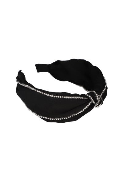 Knot headband BLACK