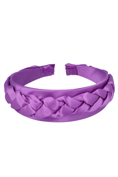 Braid headband PURPLE