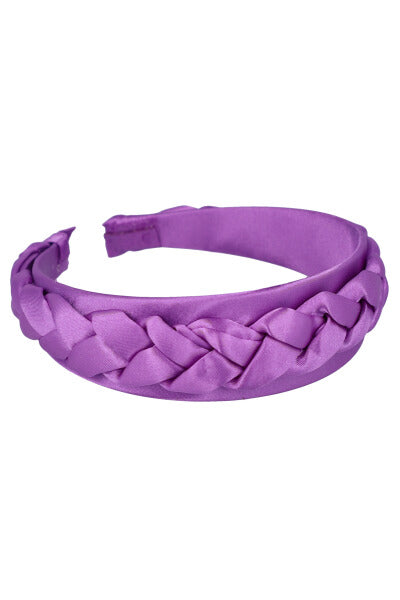 Braid headband PURPLE