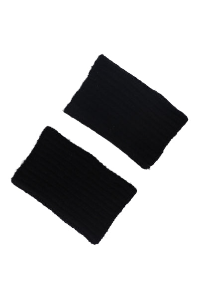 Guantes tejido ancho NEGRO