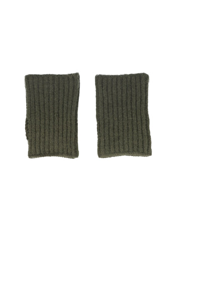 Guantes tejido ancho VERDE