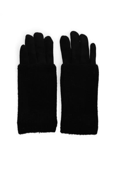 Guantes textura durazno NEGRO