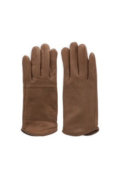 Guantes textura durazno CAFE