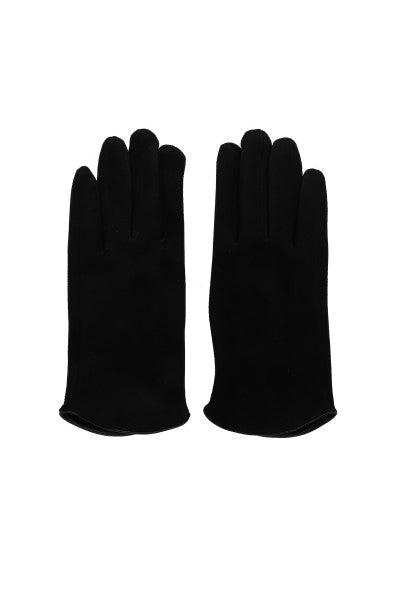 Guantes textura durazno NEGRO