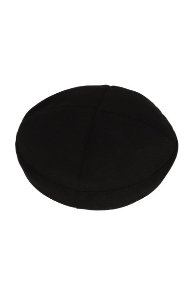 Boina fieltro monocolor NEGRO