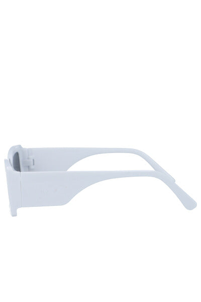 Lentes rectangulares oversize BLANCO