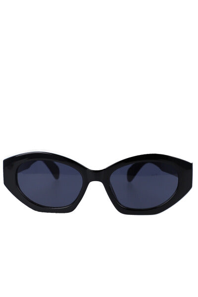 LENTES CATEYE GEOMETRICOS NEGRO