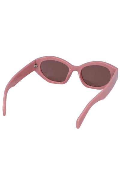 LENTES CATEYE GEOMETRICOS ROSA