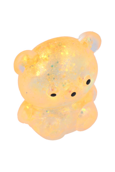 Squishy osito glitter AMARILLO