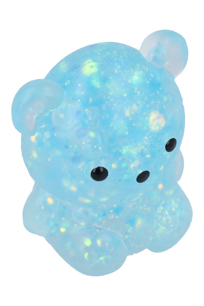 Squishy osito glitter AZUL